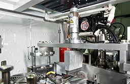 ultrasonic sealing mechanism on the paper cup machine